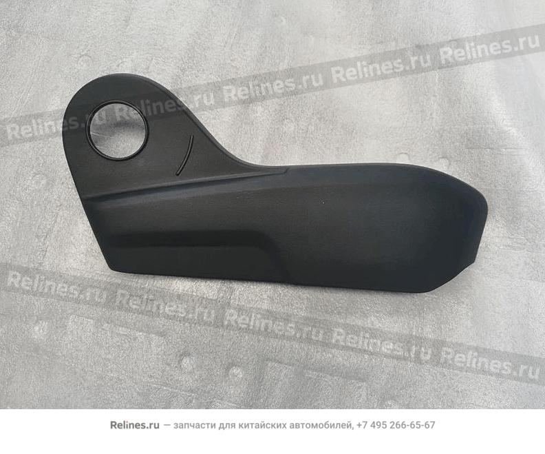 Plate-passenger seat otr protection