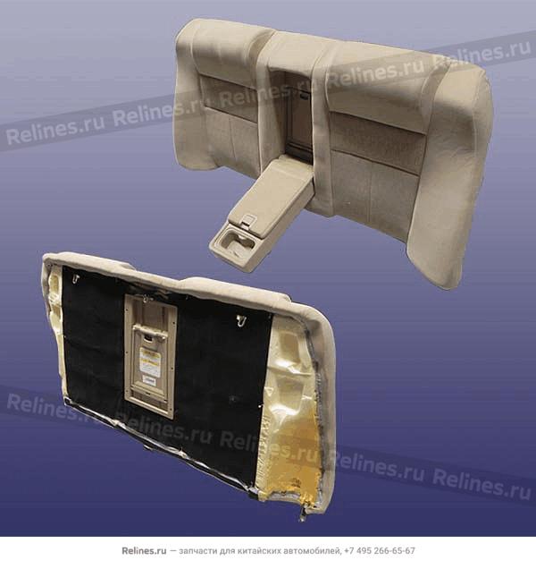 Backrest assy-rr seat