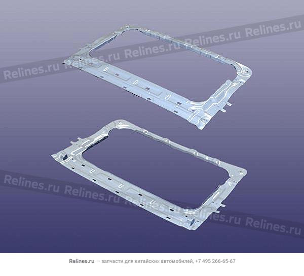 Sunroof fixing plate - J52-5***10-DY