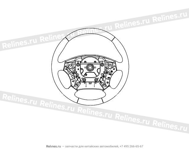 Steering wheel assembly - 340220***2XACD