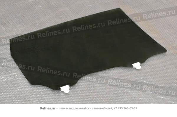 RR door glass-lh - T21-5***70BA