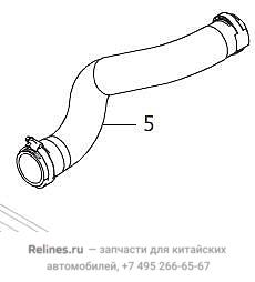 Воздуховод выходной промежуточного охладителя - 11191***W01A