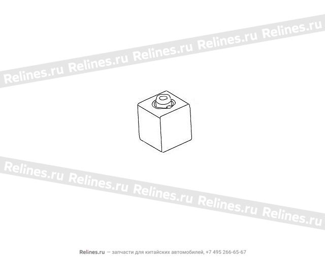 FR sub-frame LWR beam vibration absorber - 28102***W09A