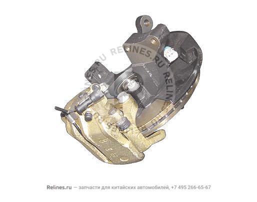 FR steering joint LH assy&disc brake assy