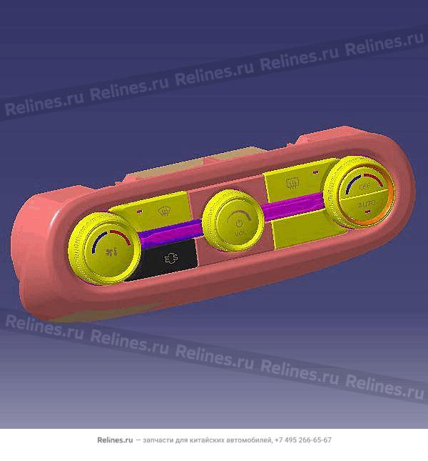 Center control panel - T15-7***10BC