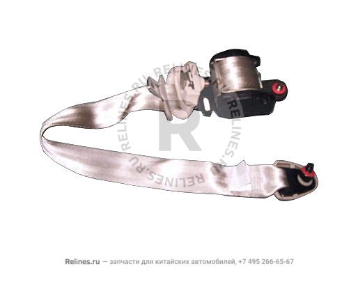 Safty belt assy-fr LH