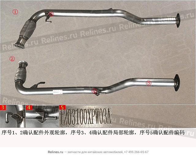 Труба выхлопная