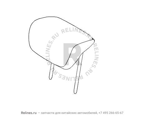 Mid headrest-rr seat - 705820***08AE3