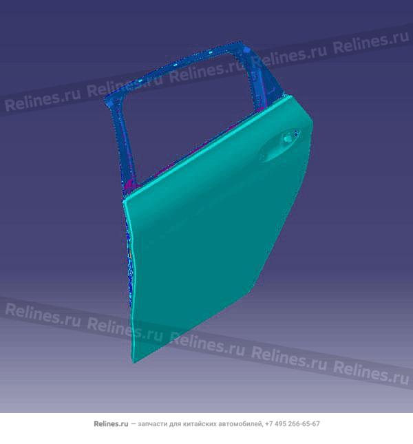 Дверь задняя левая M1E