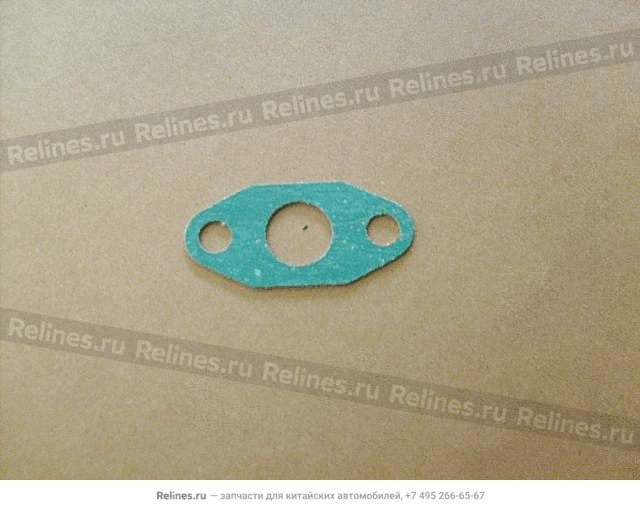 Flange gasket-supercharger return pipe