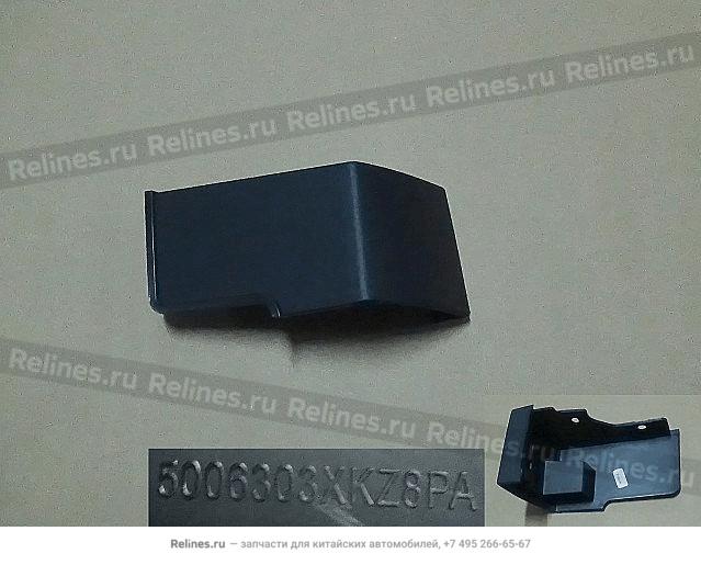 Наружная облицовка порога левой двери Передняя облицовка - 50063***Z8PA