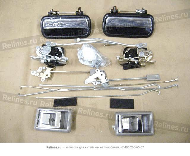 RR door lock assy