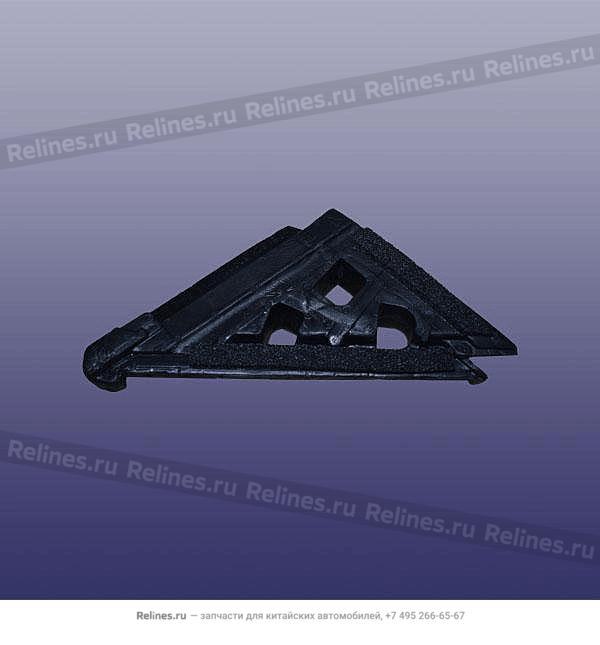 Уплотнитель треугольника переднего правого M1E - 6090***7AA