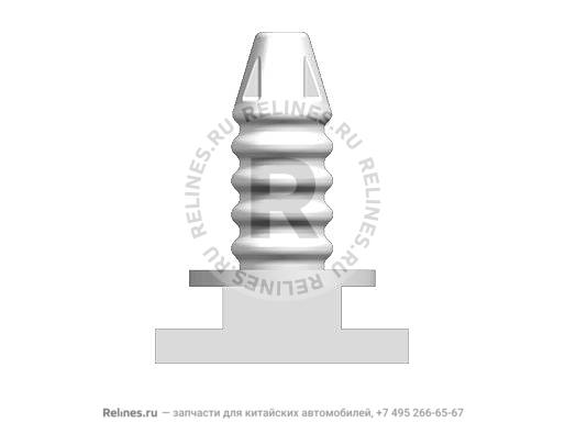 Пистон накладки порога (гвоздик)