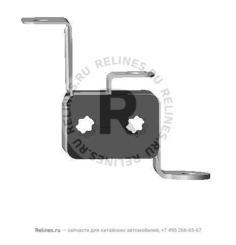 Double hole pipe clamp no.3 - 11040***Z16A