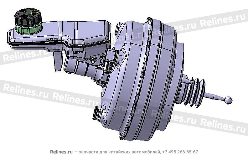 Усилитель вакуумный в сборе