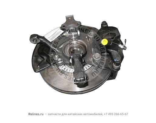 Disc brake assy-knuckle RH FR