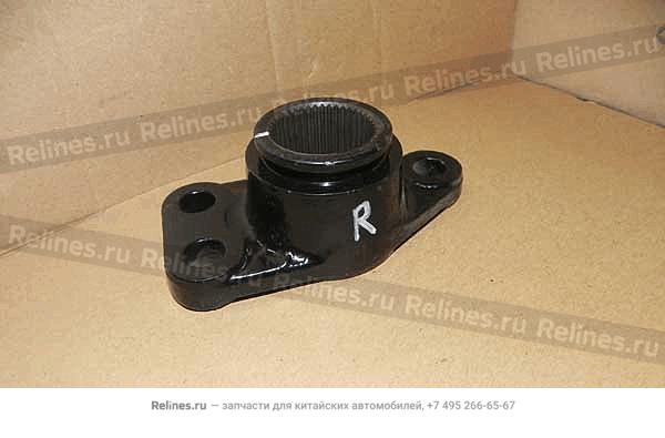 Fixing bracket-twisting rod RH
