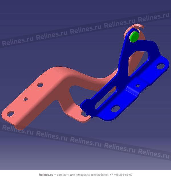 Петля капота левая J60/M1D/M1DFL2/M1DFL3 - J00-84***0BA-DY