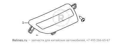 Отражатель бампера, задний правый - 41352***6PXA