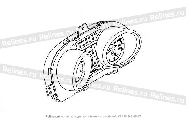 Combination instrument assy - 38203***Z54A