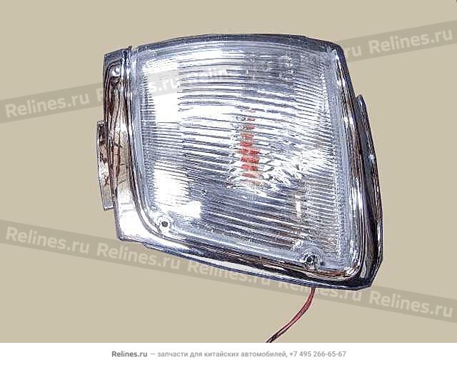 Side headlamp assy LH(white)