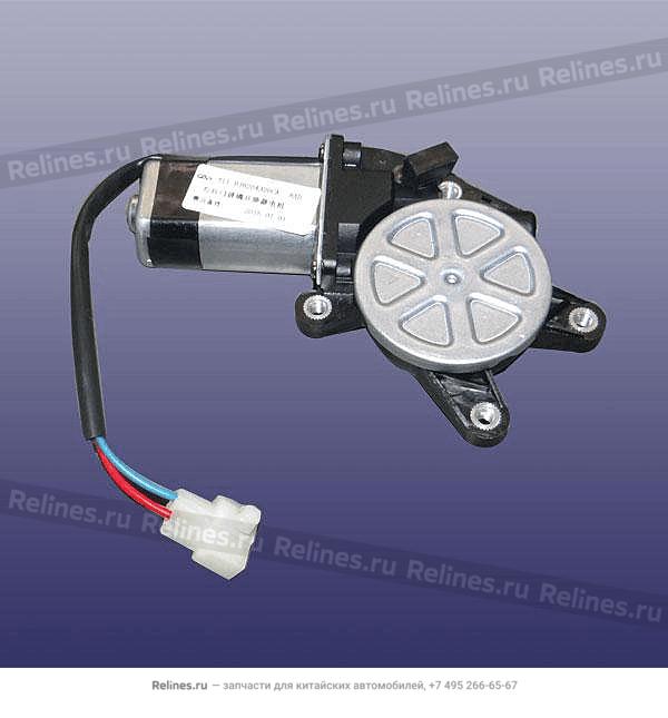 Glass regulator motor-rr door RH