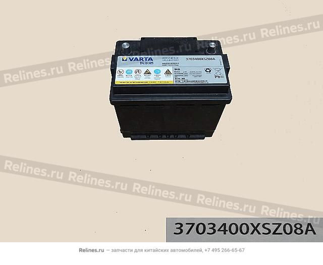 Start-stop battery assy