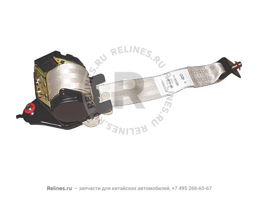 Seat belt assy-rr