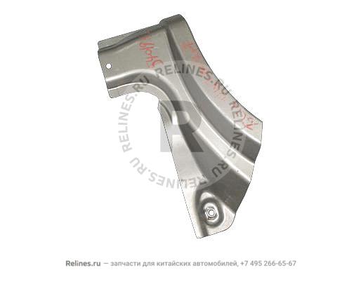 Lower reinforcement panel-c pillar RH otr