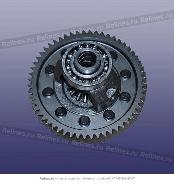 Дифференциал КПП в сборе T1A/T19/J69