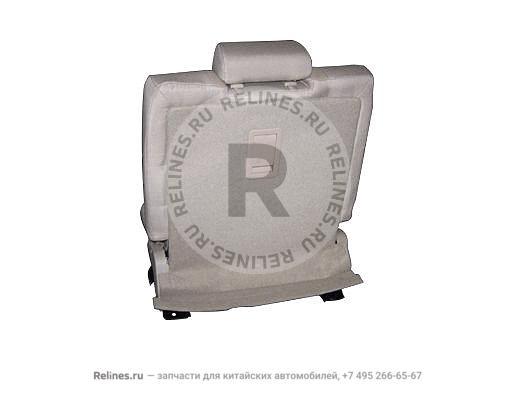 Seat assy-rr row LH