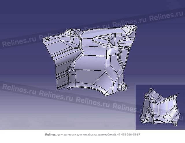 FR heat insulator LH