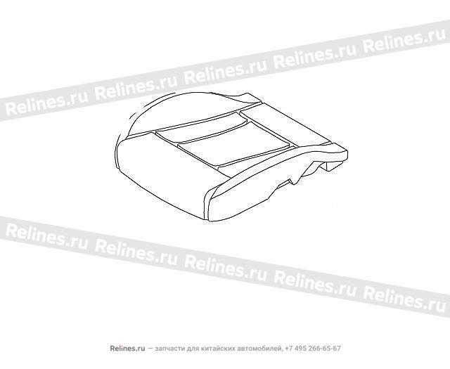 Soft cushion assy driver seat - 680351***00A86