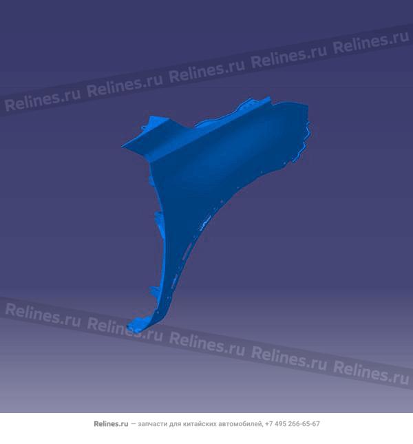 Крыло переднее правое