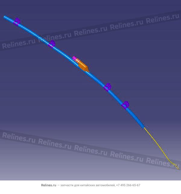 Подушка безопасности шторка в сборе левая J60/M1D/M1DFL2/M1DFL3