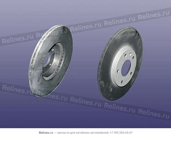 Диск тормозной передний - J52-***075
