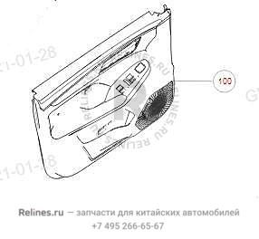 Обивка двери - 610290***01AZ6