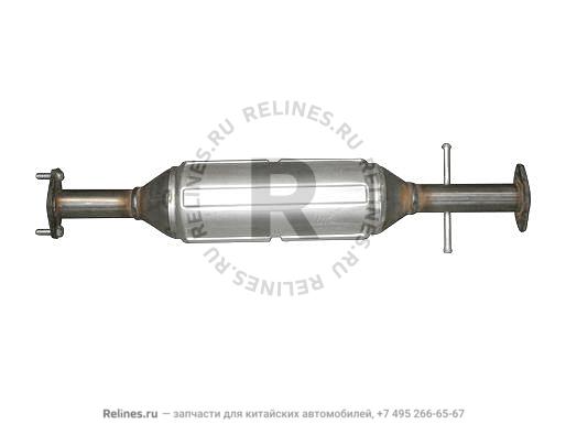 Silencer assy-fr