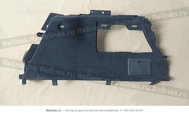 LWR guard plate soft cover assy RR side