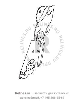 Pillar c armrest brkt weldment,RH - 82001***V08A