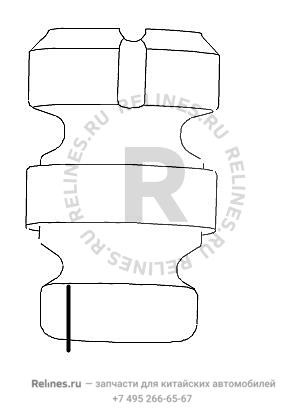 Отбойник амортизатора - 29051***Q00A