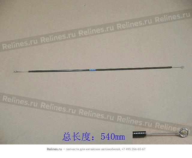 Cable-temperature valve