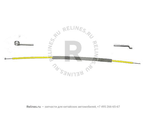 Control cable 2-A/c airflow