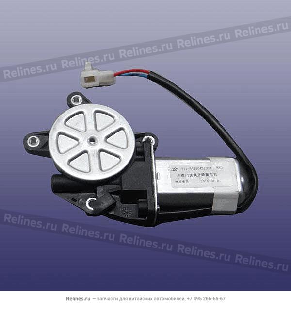 Glass regulator motor-fr door LH - T11-BJ***310CA