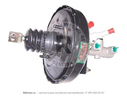 Цилиндр тормозной главный (+ вакуумный усилитель в сборе)
