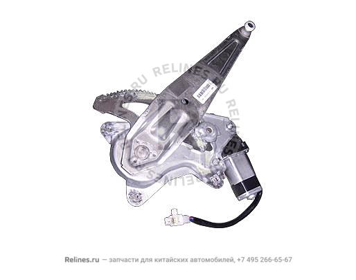 Механизм стеклоподъемника двери задней правой