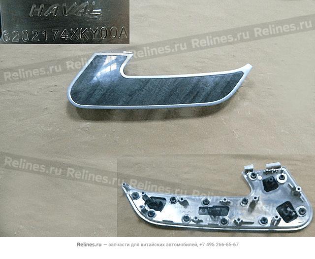 RR door LWR guard plate trim panel assy, - 62021***Y00A