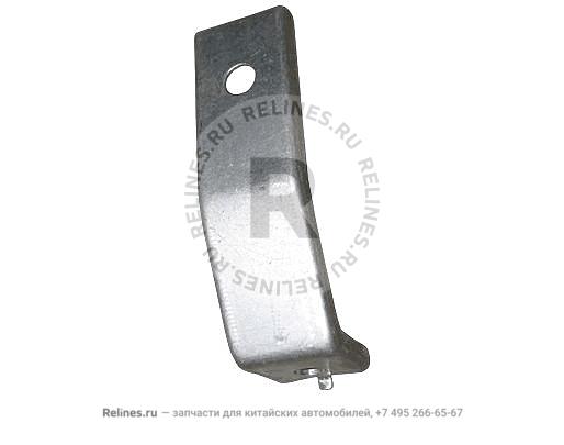 Braket-rr bumper LWR