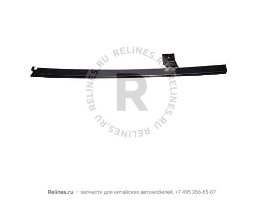 Glass guide rail-rr door RH